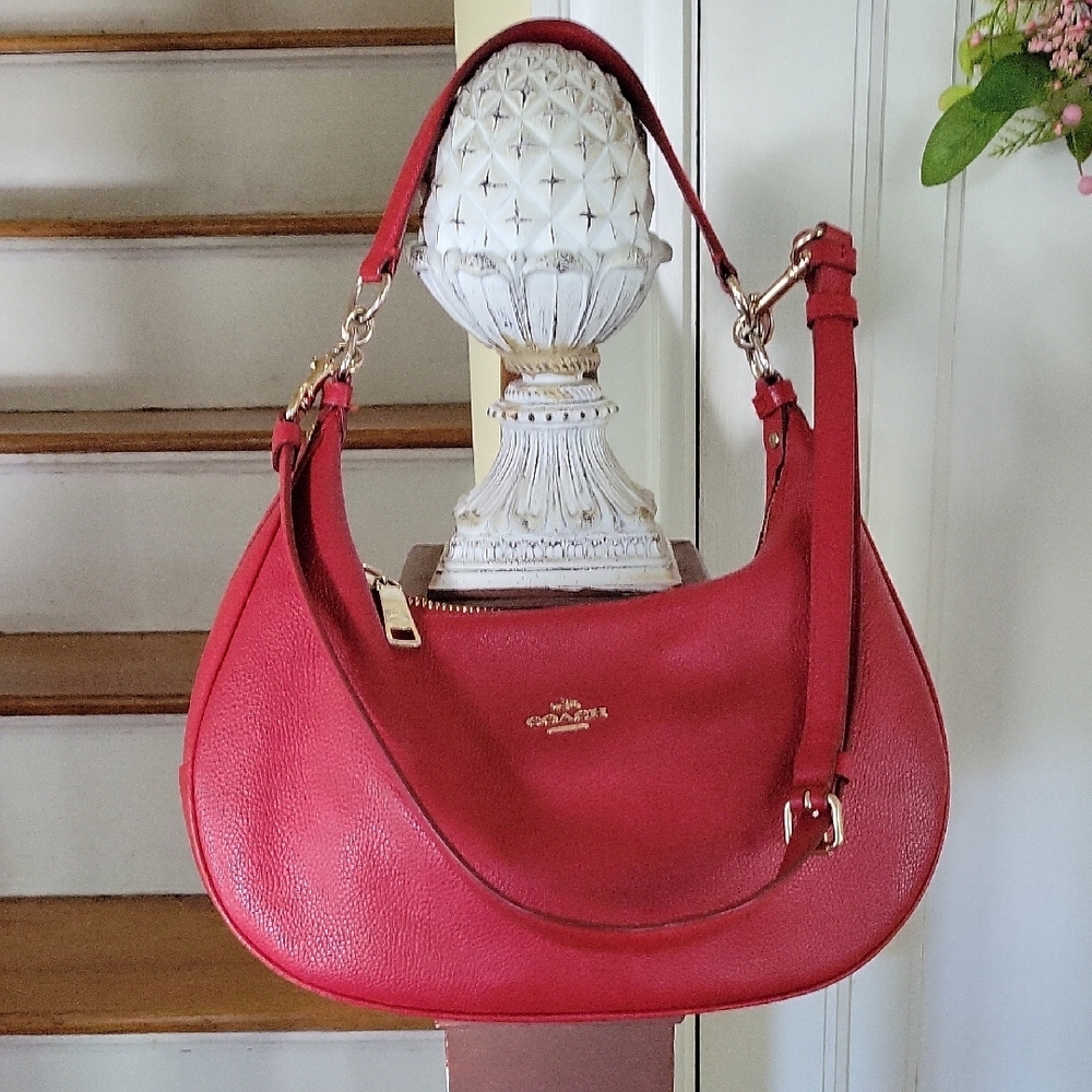 Red Coach Handbag